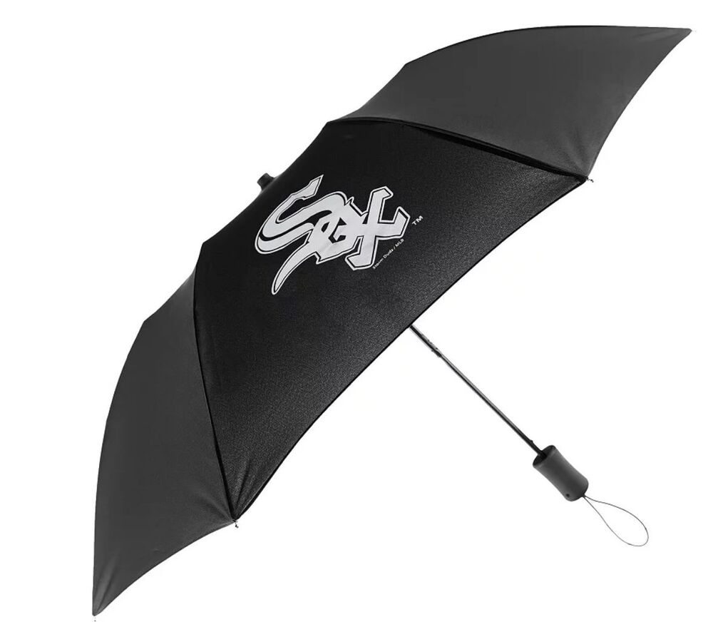 Chicago White Sox Baseball Umbrella 42” Automatic Folding MLB Storm Duds NWT